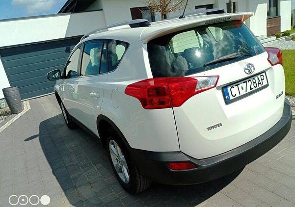 Toyota RAV4 cena 49900 przebieg: 104500, rok produkcji 2013 z Toruń małe 37